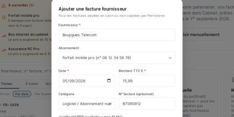 Saisir une dépense en photographiant son justificatif : 20 secondes depuis son téléphone